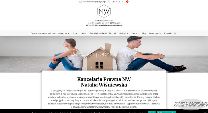 Kancelaria Adwokacka Adwokat Natalia Wiśniewska