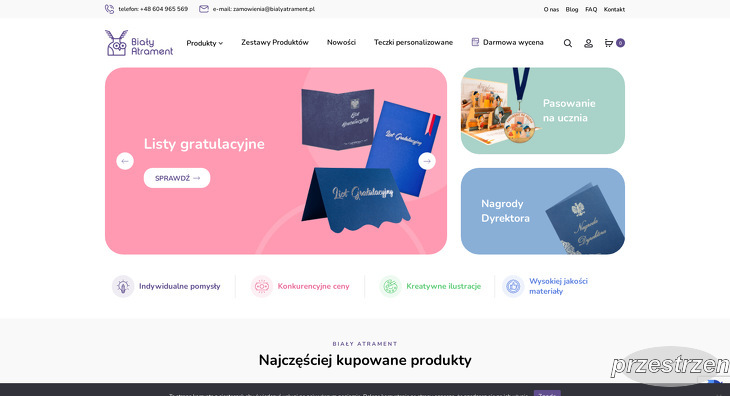 Biały Atrament Radosław Milewski