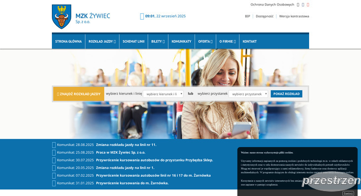 MIEJSKI ZAKŁAD KOMUNIKACYJNY W ŻYWCU SP Z O O