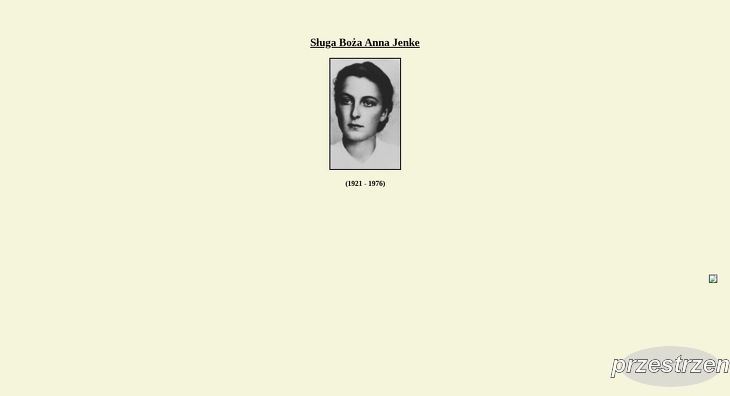 TOWARZYSTWO PRZYJACIÓŁ ANNY JENKE